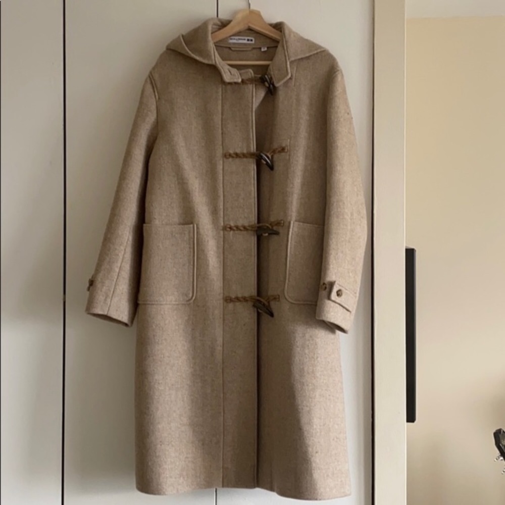 Uniqlo Ines de la Fressange duffel overcoat